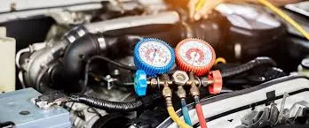Emergency broken air conditioner requiring immediate attention