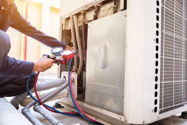 AC repair completion ensuring optimal performance all season