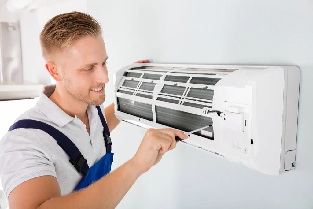 Emergency AC repair call during hot summer weather